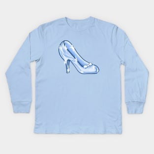 Glass Slipper Kids Long Sleeve T-Shirt